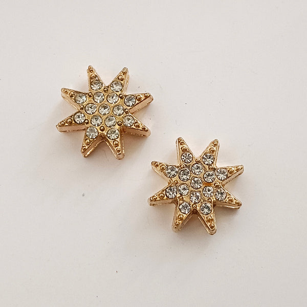 Kriaa Gold Star Charms Pendants DIY for Necklace Bracelet Jewellery Making and Crafting