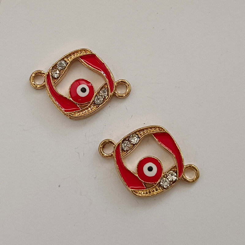 EnlightenMani Red Heart & Evil Eye Necklaces ~ Wear or Gift these Beautiful  Necklaces Gold-plated Plated Alloy Necklace Set Price in India - Buy  EnlightenMani Red Heart & Evil Eye Necklaces ~