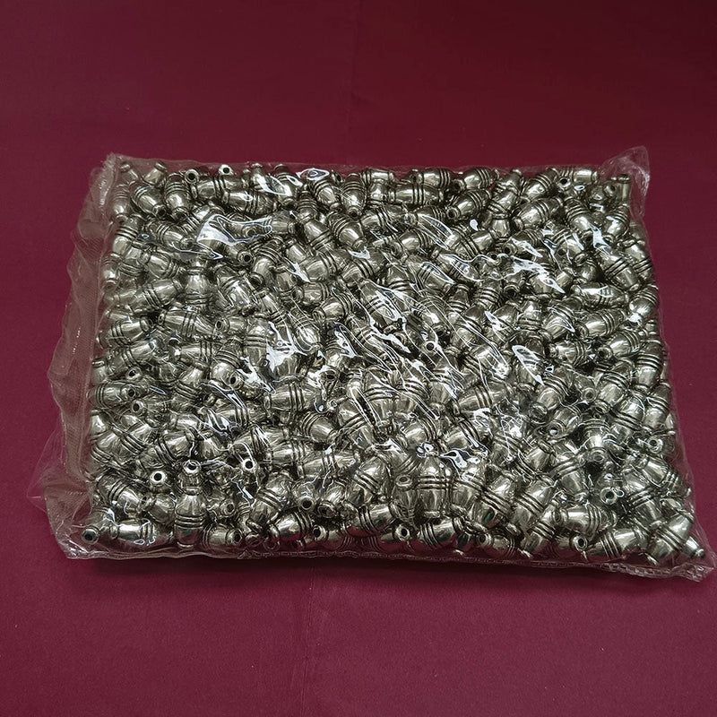 Kriaa Beads CCB Antique Nickel Plating Beads