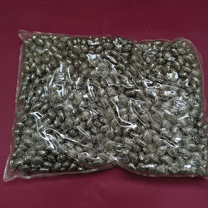 Kriaa Beads CCB Antique Nickel Plating Beads