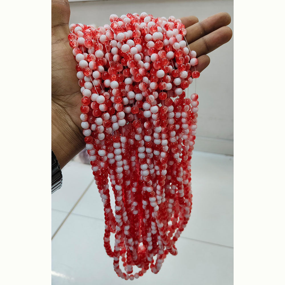 Kriaa Stylish Crackles Beads for DIY Crafting & Accessories