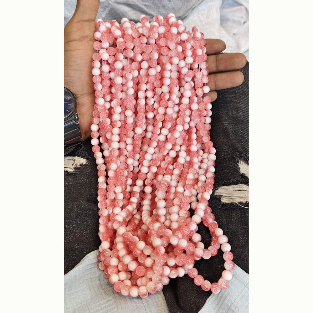 Kriaa Stylish Crackles Beads for DIY Crafting & Accessories
