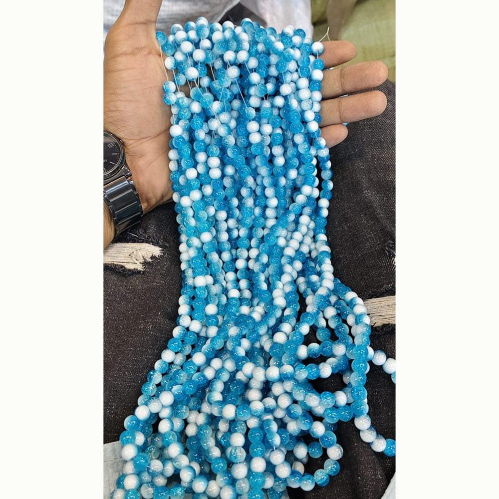 Kriaa Stylish Crackles Beads for DIY Crafting & Accessories