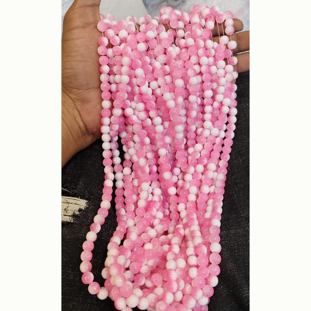 Kriaa Stylish Crackles Beads for DIY Crafting & Accessories