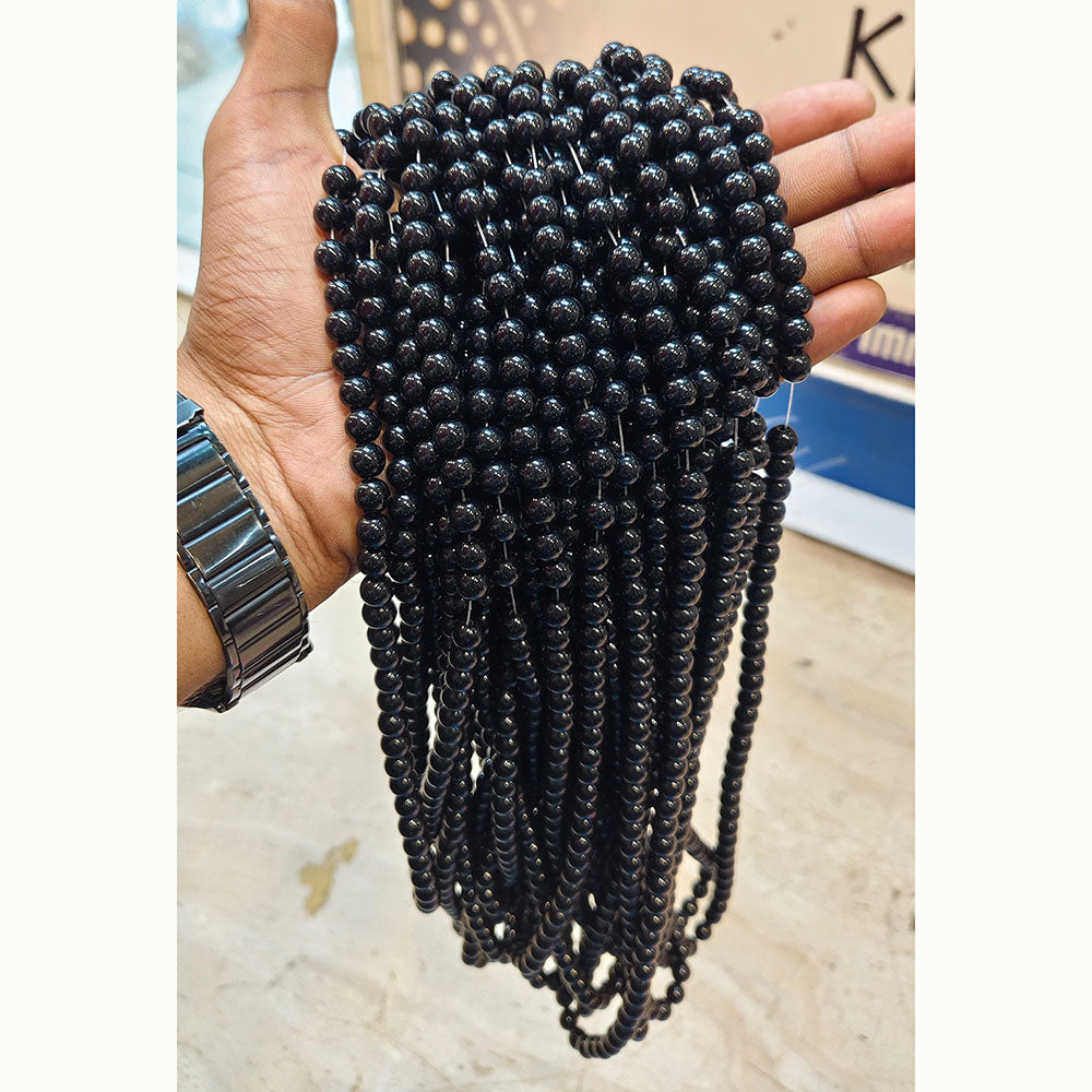 Kriaa Smooth Round Jelly Beads for Creative Jewelry Designs