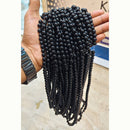 Kriaa Smooth Round Jelly Beads for Creative Jewelry Designs