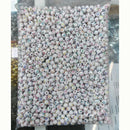 Kriaa Round Shape Alphabet Letter Beads for DIY Projects