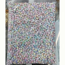 Kriaa Round Shape Smiley Face On Beads for DIY Bracelets & Necklaces