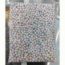 Kriaa Cute Round Beads With Stars On It for Kids Craft & Jewelry