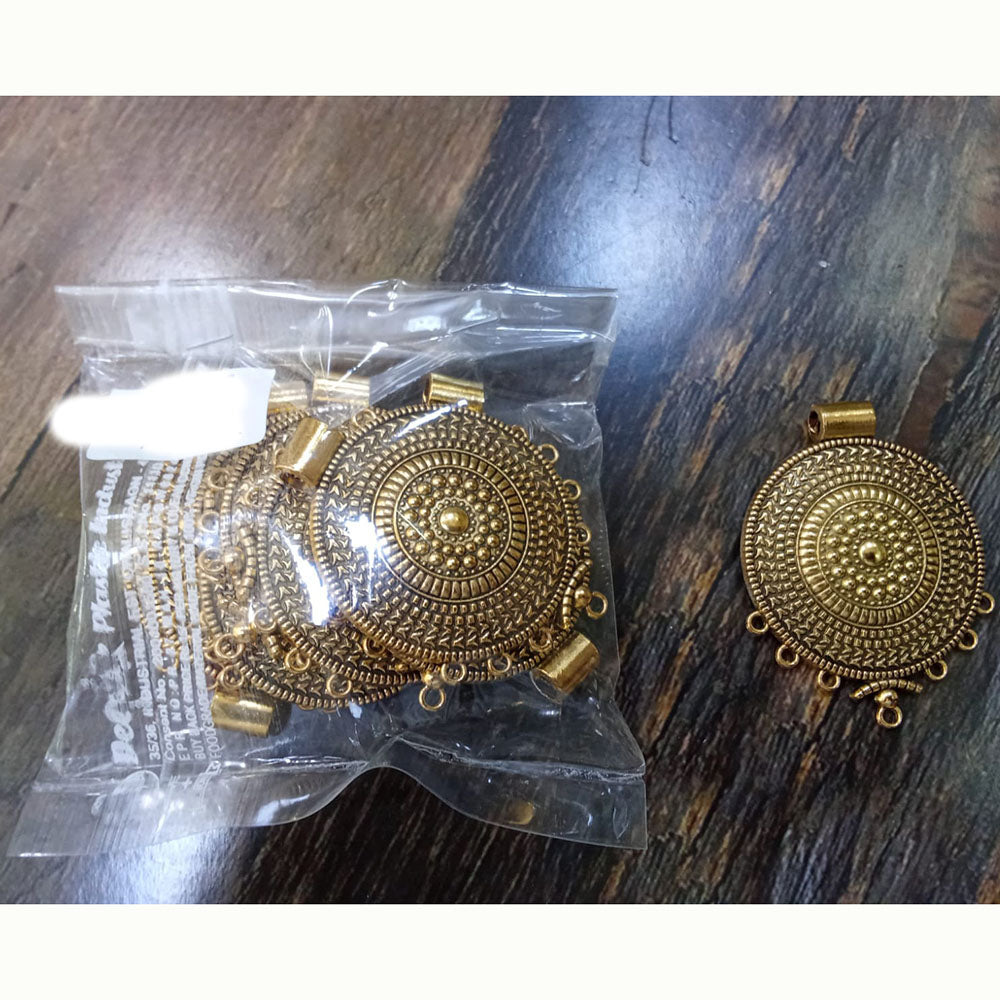 Kriaa Beads Elegant Round Stylish Pendant for Daily Wear ,Office, Party & Festive Jewelry