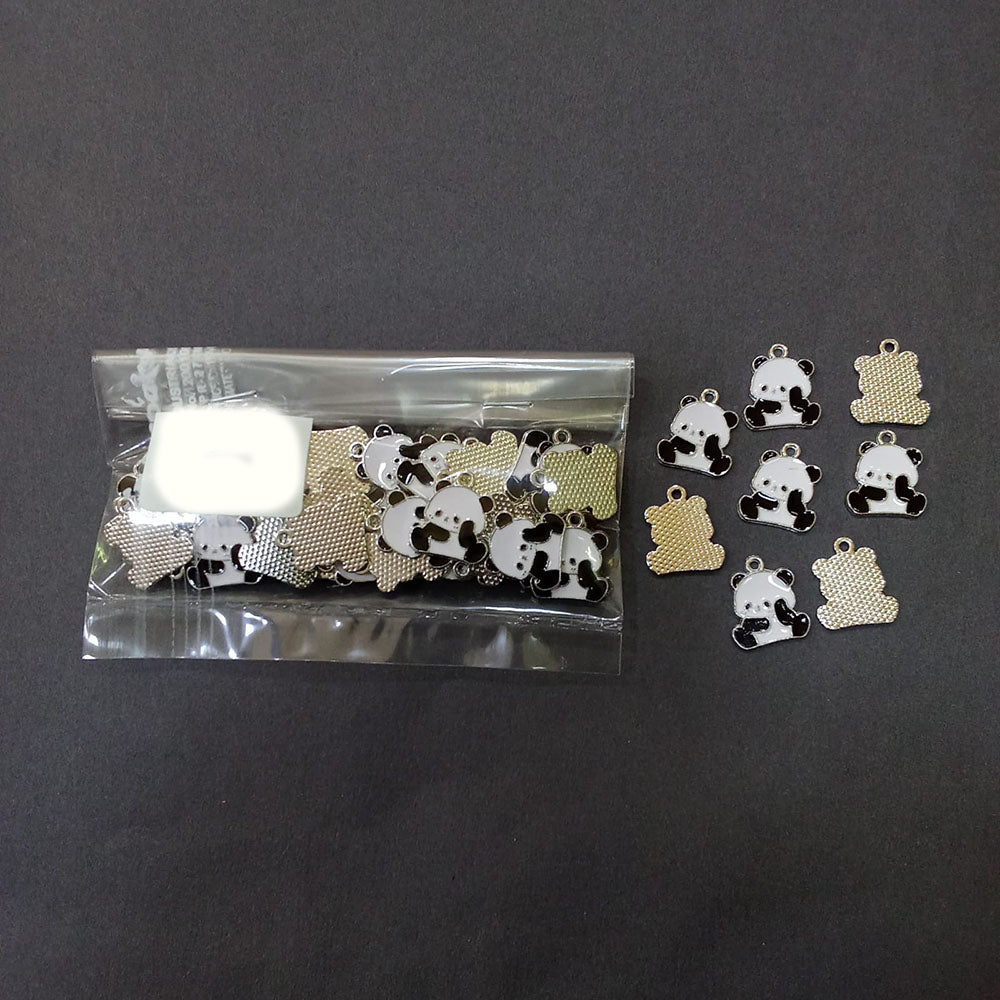 Kriaa Beads Delicate Panda Shape Charm Pendant for Daily & Party Wear