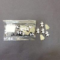Kriaa Beads Delicate Panda Shape Charm Pendant for Daily & Party Wear