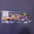 Kriaa Beads Beautiful Ribbion Shape Pendant for Jewelry & Accessories Making