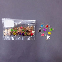 Kriaa Beads Shimmery Star Shape Pendant for Jewelry & Accessories Making