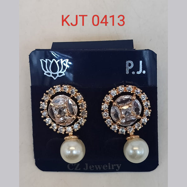Cheap Square Hollow Artificial Pearl Zircon English Lock Earrings Gold  Color Fashion Women Jewelry Elegant Accessories | Joom