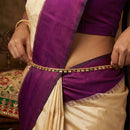 Js Fashion Premium High Gold Traditional Pota Stone Kamarbandh