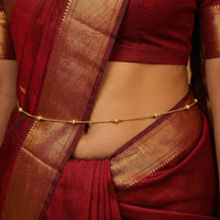 Js Fashion Premium High Gold Beads Traditional Kamarbandh