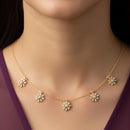 Locketto Elegant American Diamond Invisible Necklace