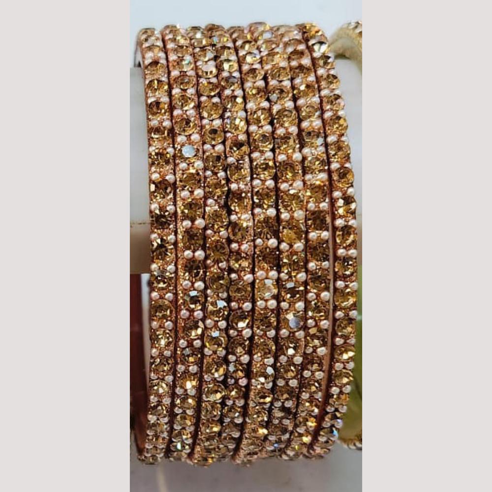 Chitra Bangles Glass Austrian Bangle Set (12 Piece In One Box)