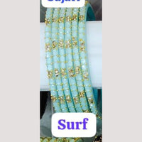 Chitra Bangles Glass Multi Color Bangle Set (12 Piece In One Box)