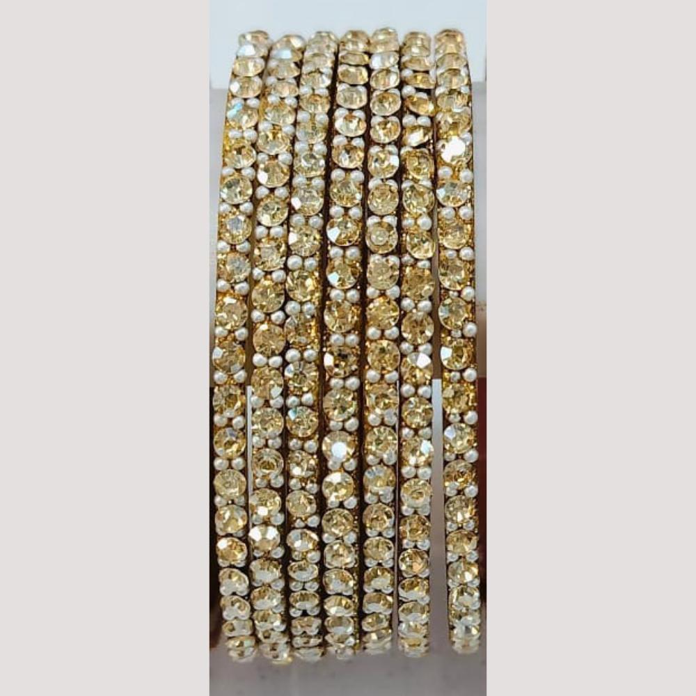 Chitra Bangles Glass Austrian Bangle Set (12 Piece In One Box)