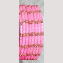 Chitra Bangles Glass Multi Color Bangle Set (12 Piece In One Box)