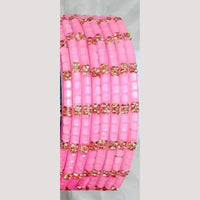 Chitra Bangles Glass Multi Color Bangle Set (12 Piece In One Box)