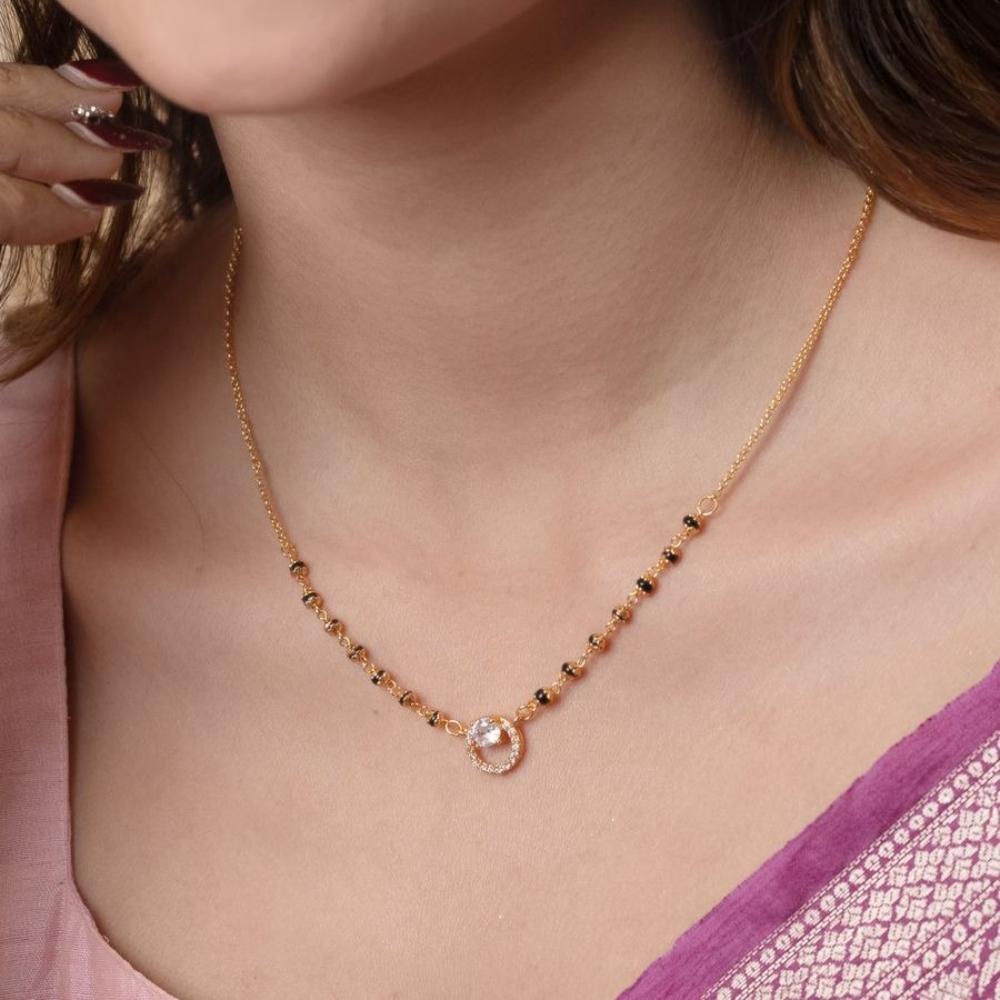 HR Sales Premium Quality Micro Gold Plated Mangalsutra