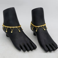 Mahavir Gold Plated Payal / Anklet