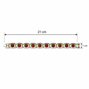Etnico Adjustable Foldover Bracelet for Men Classic Link Chain Fashion Bracelet