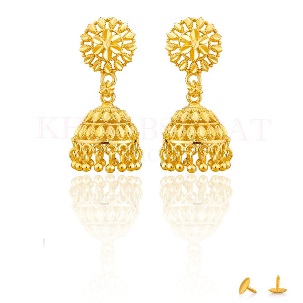 Dariyalal Sales Gold Plated Jhumki