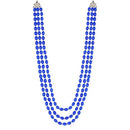 Etnico Multistrand Pearl Necklace/Dulha Moti Mala/Maharaja Haar/Groom Necklace For Men (MLP46Bl)