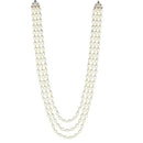 Etnico Multistrand Pearl Necklace/Dulha Moti Mala/Maharaja Haar/Groom Necklace For Men (MLP46R)