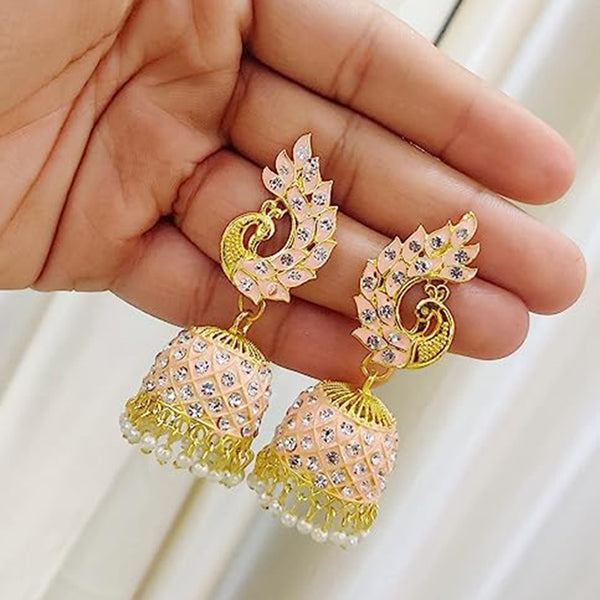 Dangling Attractive Peacock Design Earrings – ColorWay Store