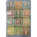 Shree Asha Bangles Premium Multi-Color Austrian Stone Designer Bangles Set (Pack of 12)