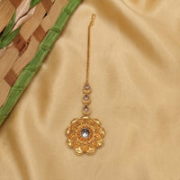 Js Fashion  Flower designed Maang tikka 