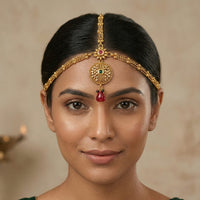 Js Fashion  Center Round style Maang tikka