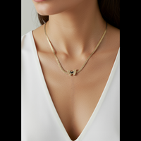 Tarohi Jewels Stainless Steel  Necklace