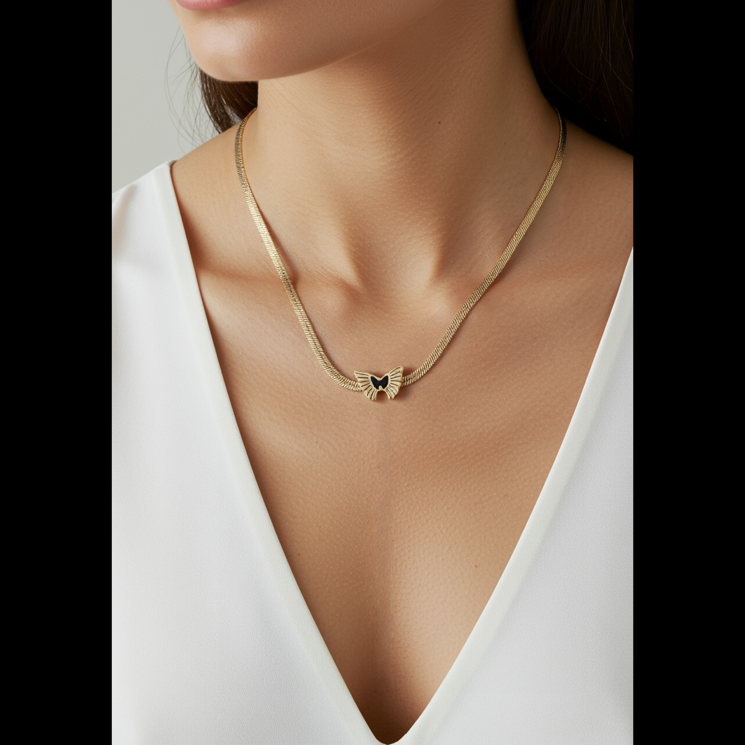Tarohi Jewels Stainless Steel  Necklace