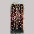 Chitra Bangles Multi Color Glass Bangle (12 Piece In One Box)