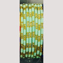 Chitra Bangles Glass Multi Color Bangle Set (12 Piece In One Box)