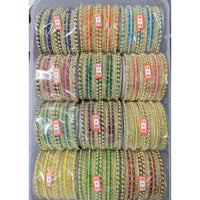 Shree Asha Bangles Festive Glow Austrian Stone Designer Bangles Set