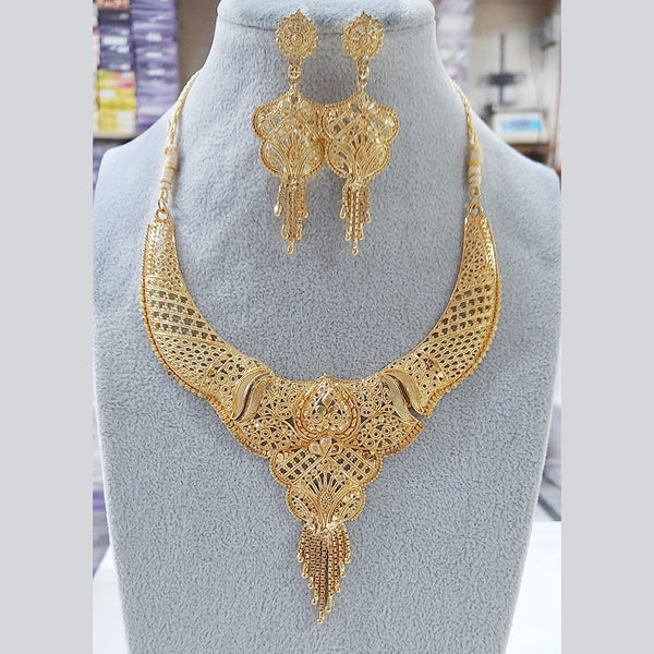 Martina Jewels Gold Plated Necklace Set