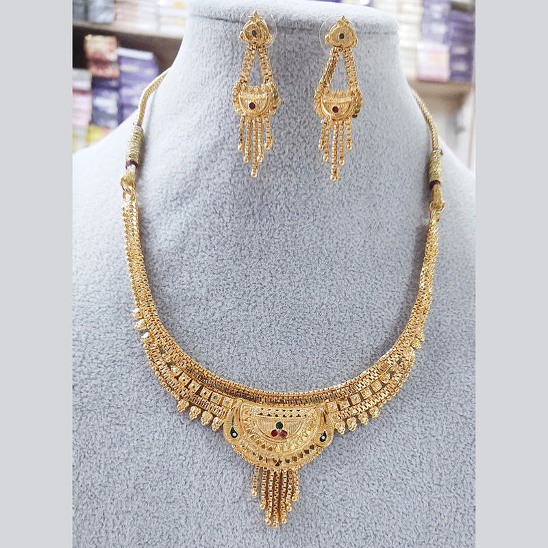 Martina Jewels Gold Plated Necklace Set