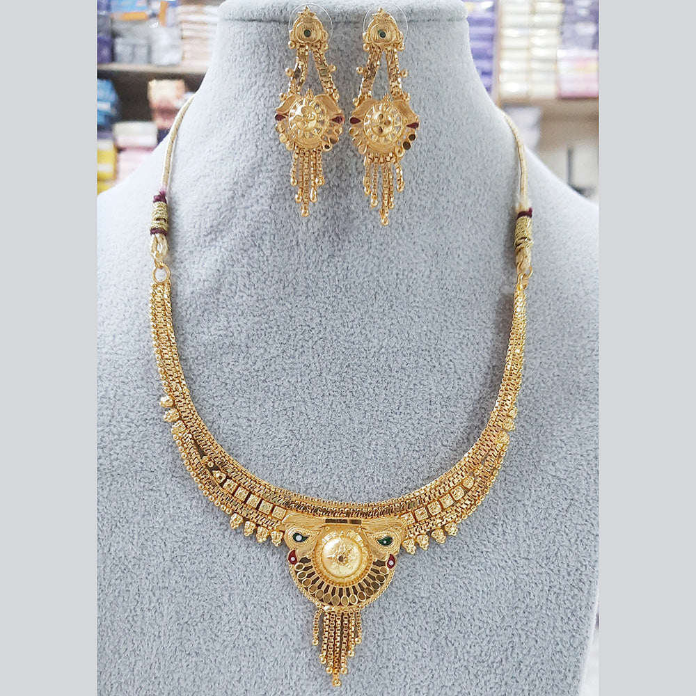 Martina Jewels Gold Plated Necklace Set