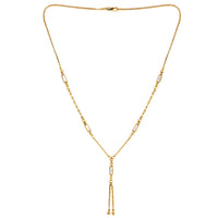 EtnicoFashion Gold Plated Anti Tarnish Chain Necklace for Women Stylish Trendy Necklace (N004W)