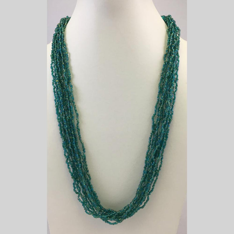 Banaras Beads Multi Layer Long Necklace