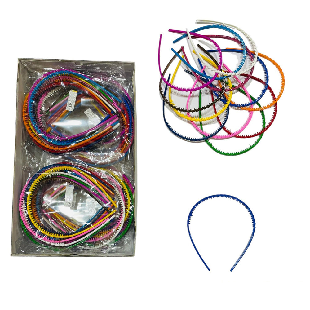 Jp Clips JP Hair Clips Assorted Color Hair Bands- 10 Dozen – JewelEMarket