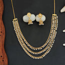 Js Fashion Premium Multi-Layer Pearl Necklace Set