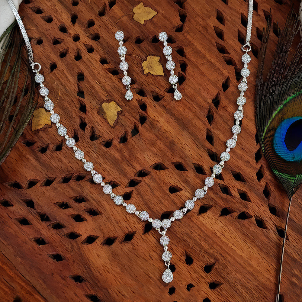 Js Fashion Royal Austrian Stone Necklace Set